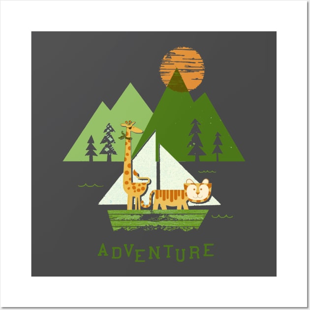 adventure Wall Art by kundesign